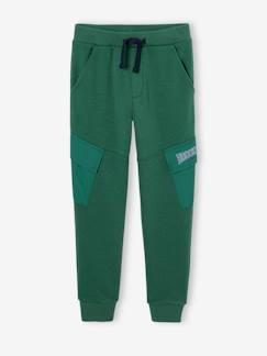 -Pantalon jogging avec poches à rabat sport garçon