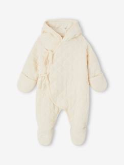 Bébé-Manteau, combipilote, nid d'ange-Combipilote bébé mixte en gaze de coton 