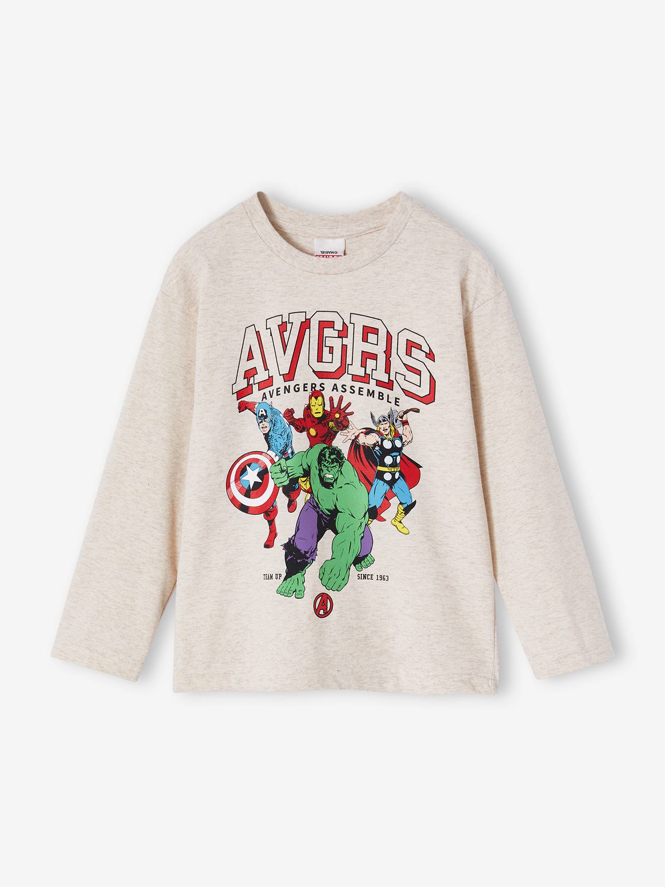 T-shirt Avengers Marvel® garçon beige chiné