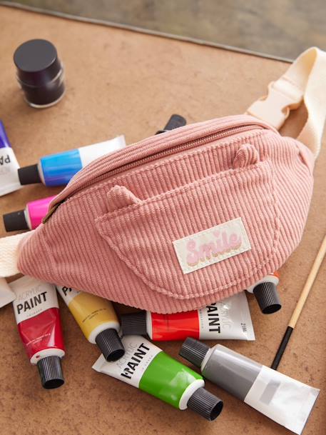 Fille-Sac banane animation poche chat fille