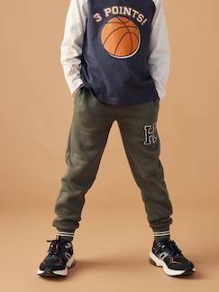 -Pantalon garçon jogging sport en molleton 