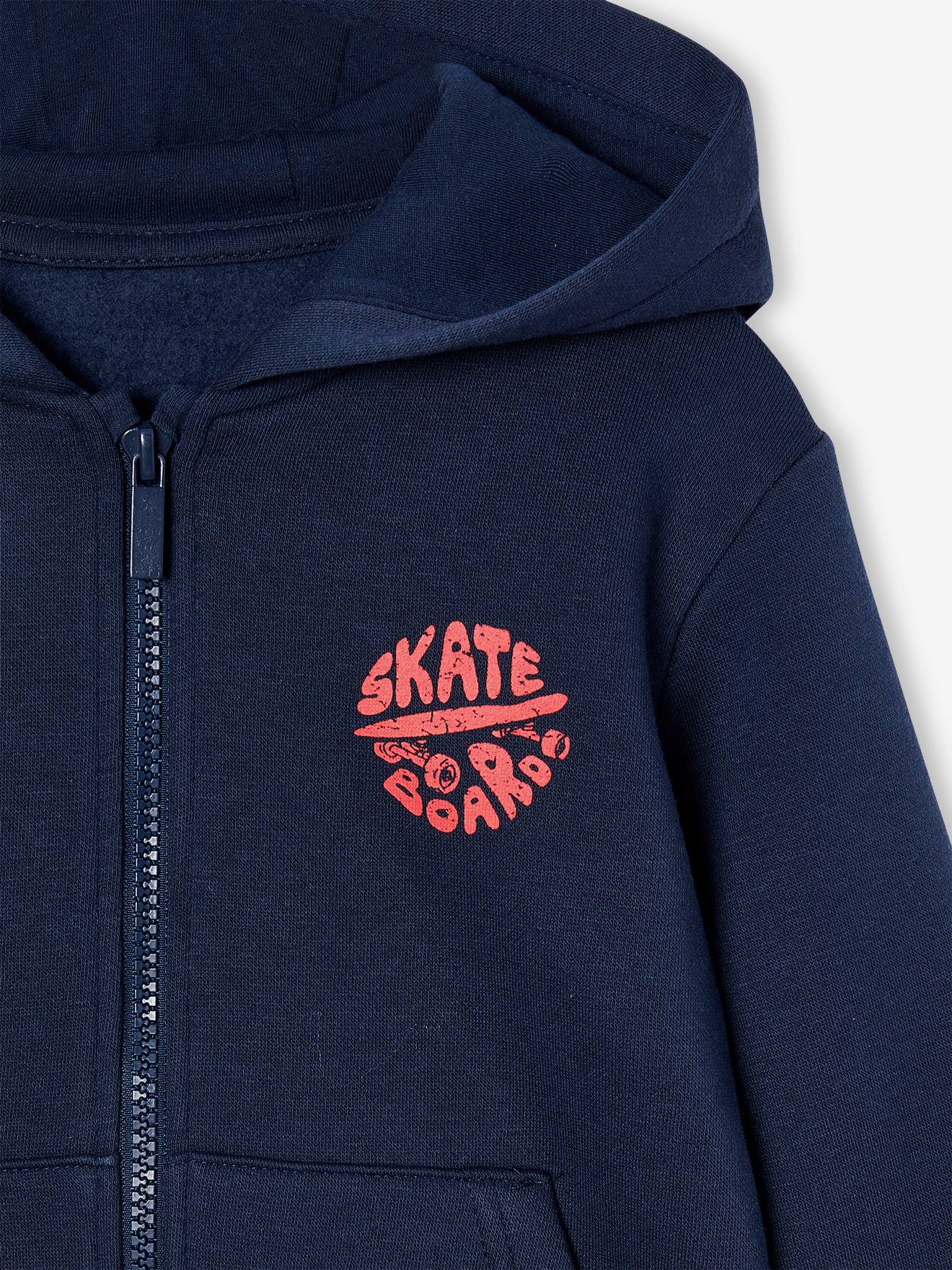 VESTE POLAIRE BEBE GARCON 18 MOIS GRIS CLAIR ET MARINE – Polaires Et