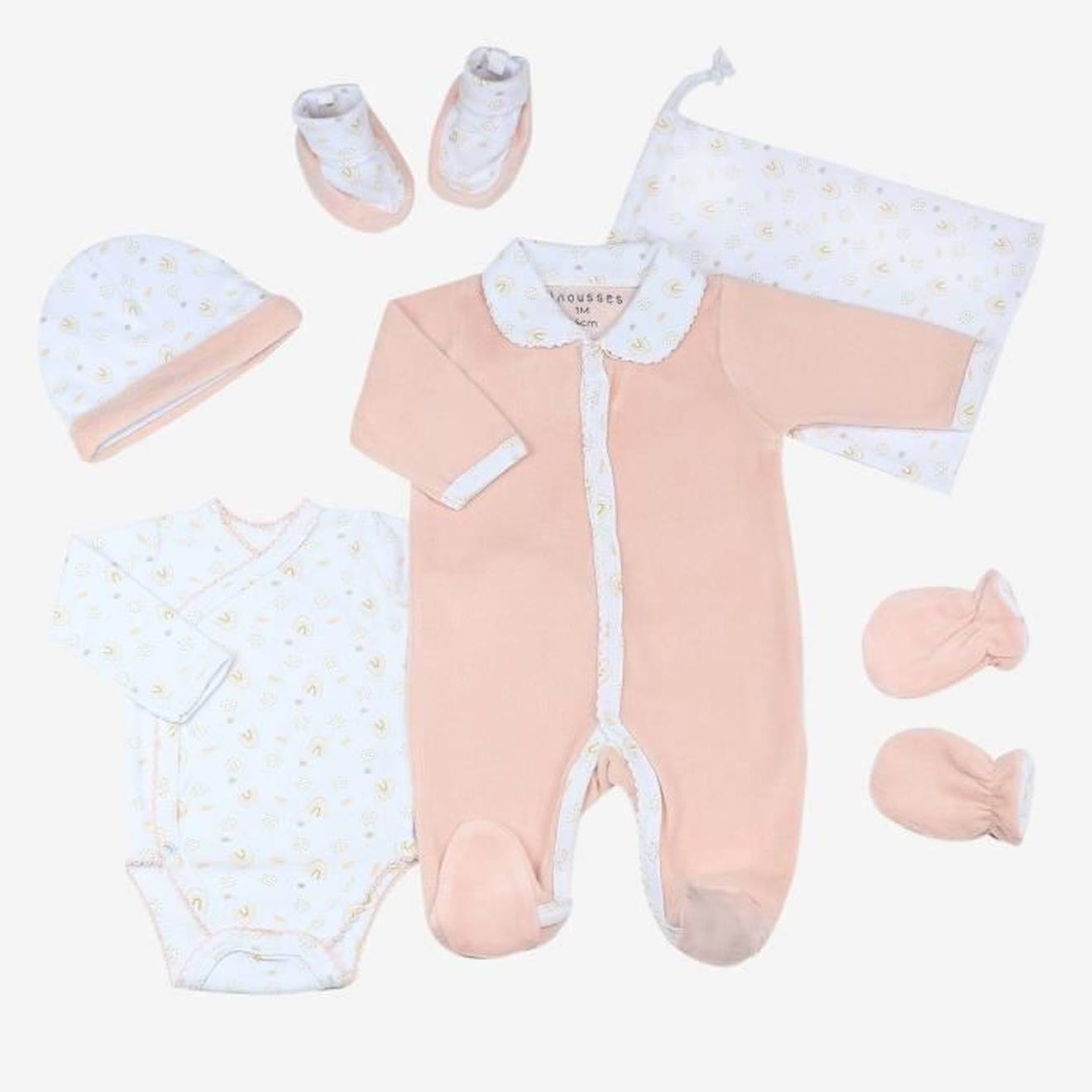 Trousseau de naissance fille sale