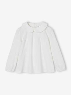 -T-shirt en broderie anglaise fille