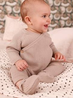 Gilet brassière bébé en tricot  - vertbaudet enfant