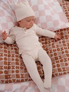 -Ensemble naissance 3 pièces tee-shirt personnalisable legging bonnet 