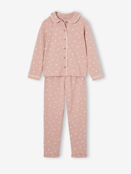 Fille-Pyjama imprimé col Claudine fille personnalisable