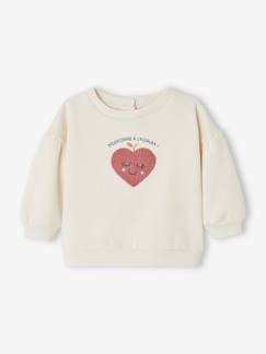 Sweat bébé avec motif en bouclettes  - vertbaudet enfant
