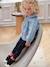 Blouse bébé fille en denim léger personnalisable denim bleached 6 - vertbaudet enfant 