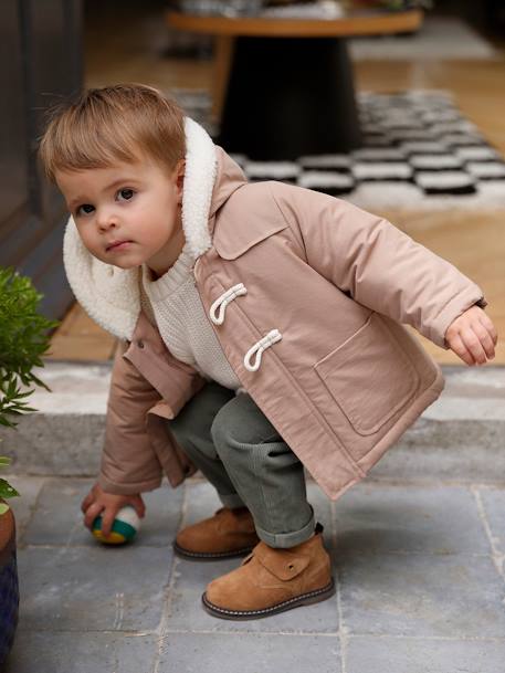 Bébé-Parka à capuche bébé esprit duffle-coat