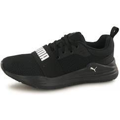 Chaussures-Baskets - Ado Garçon - Puma - Wired Run - Noir