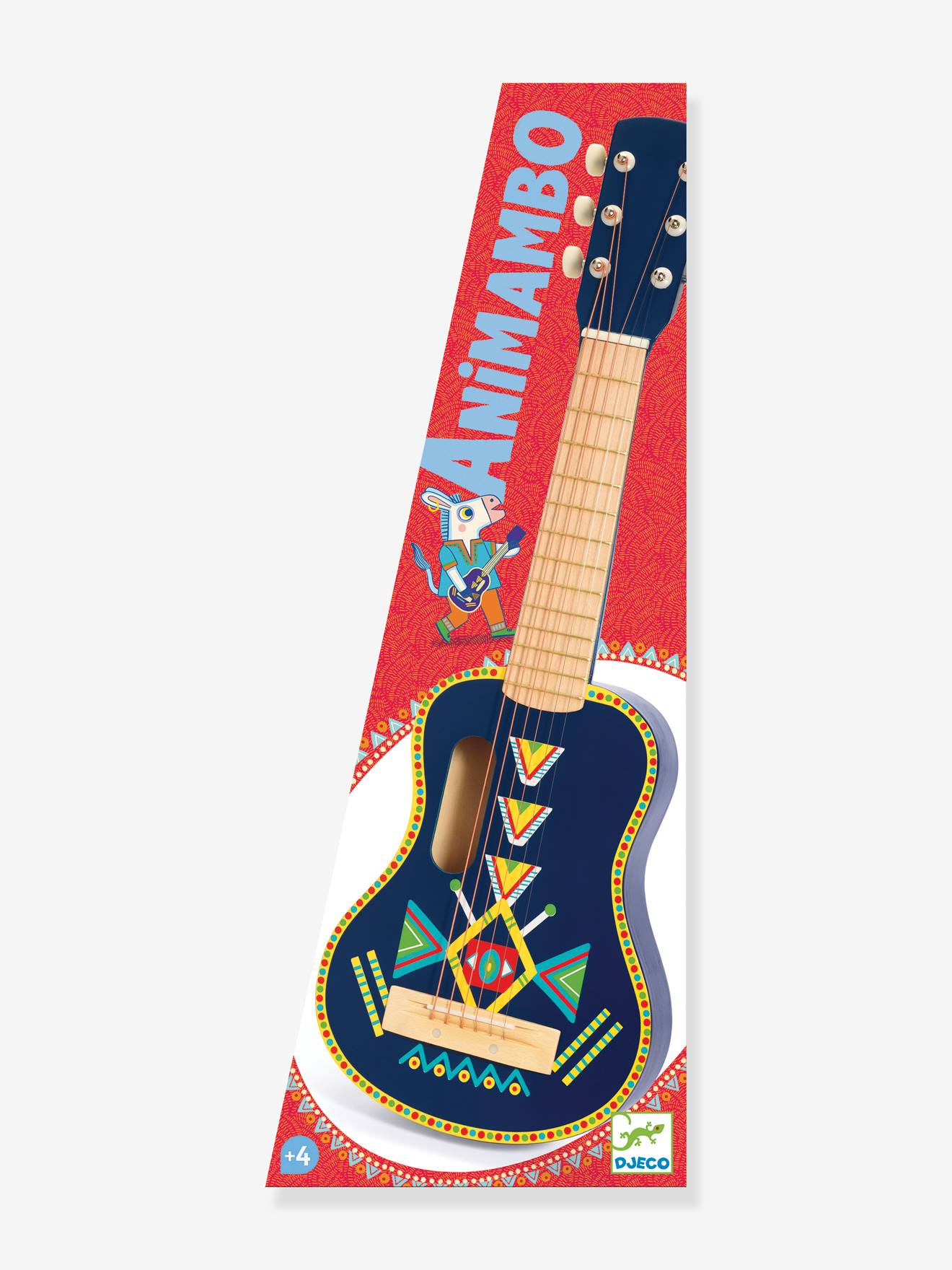 Animambo guitare à 6 cordes métalliques bleu (Djeco) - Image 2
