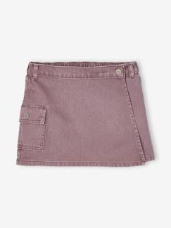 -Jupe-short fille poche cargo