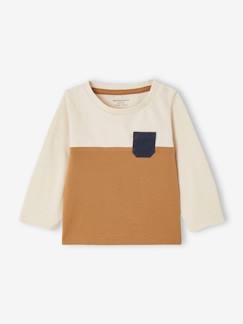 -T-shirt colorblock bébé bio personnalisable