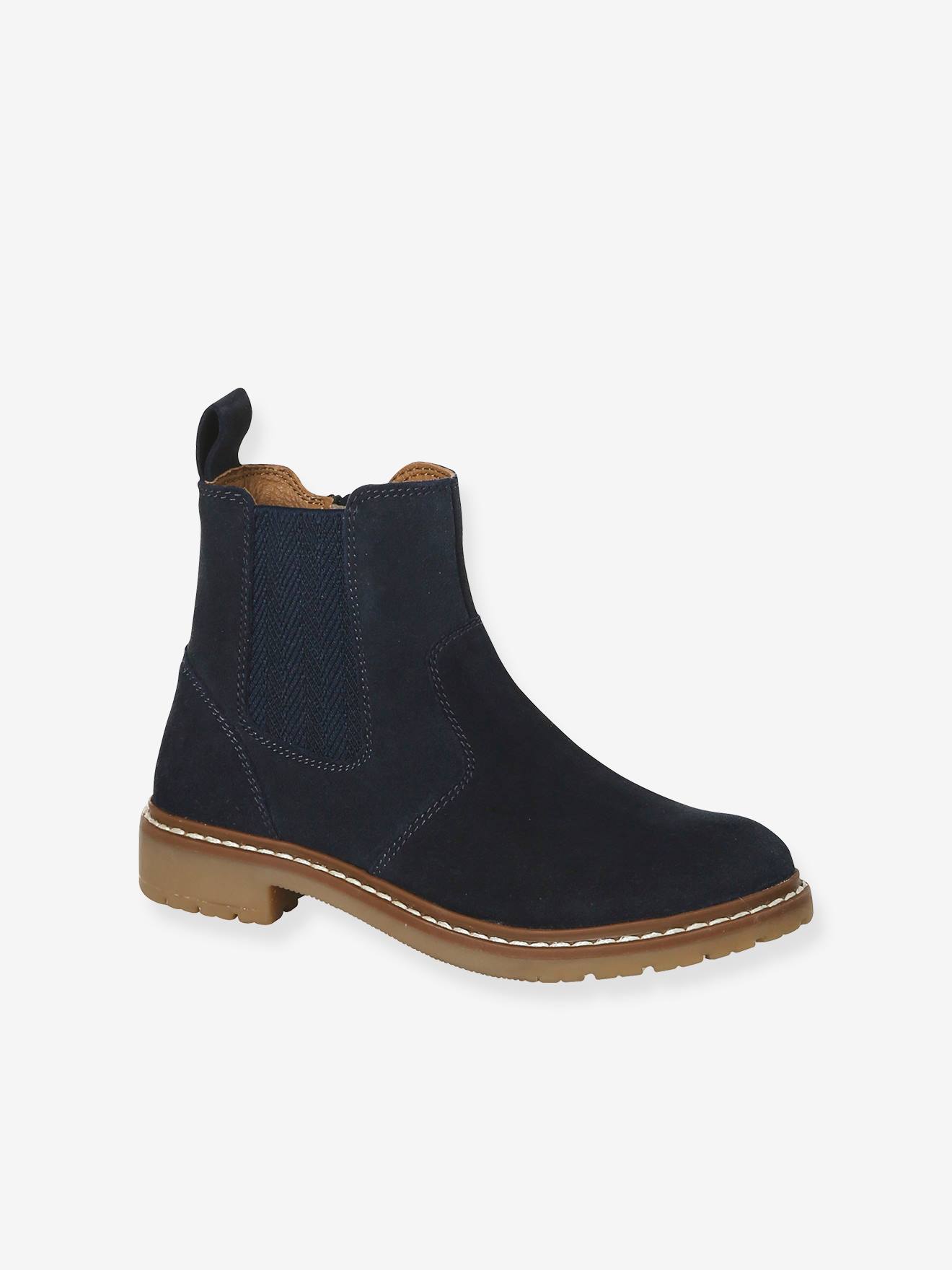 Boots Chelsea garçon marine