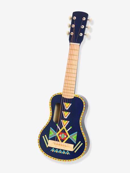 Djeco - Animambo guitare à 6 cordes métalliques bleu