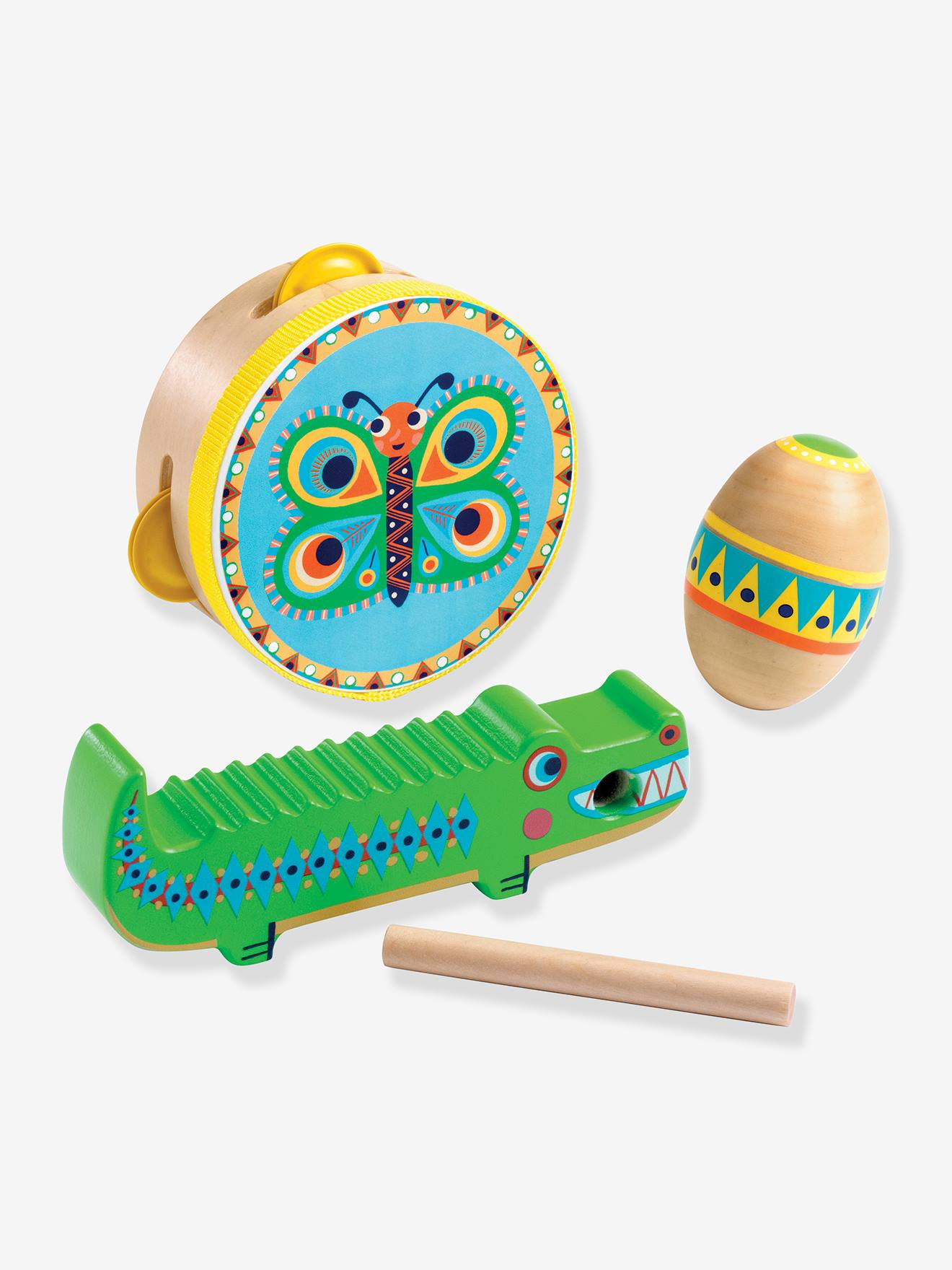 Animambo set de percussion multicolore