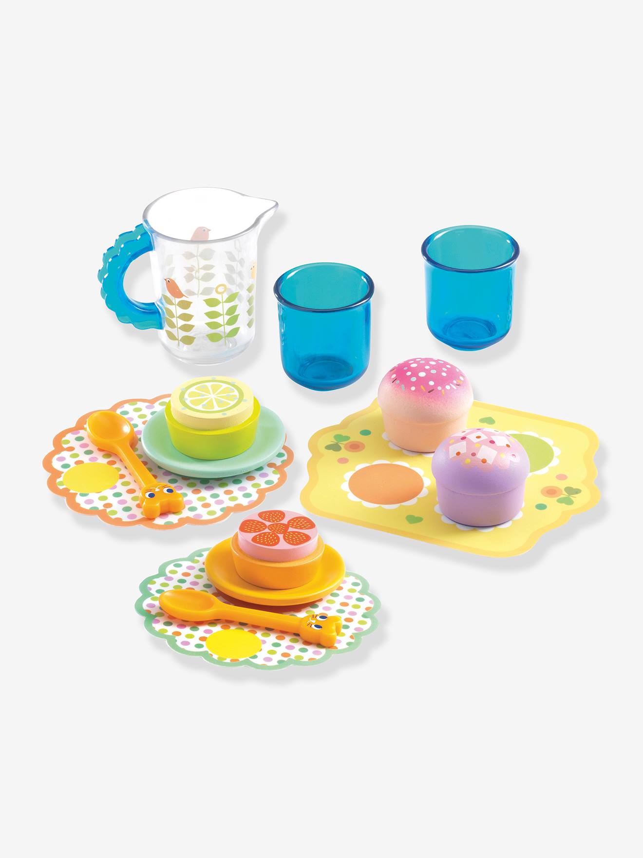 Goûter des chatons 18 pièces DJECO orange