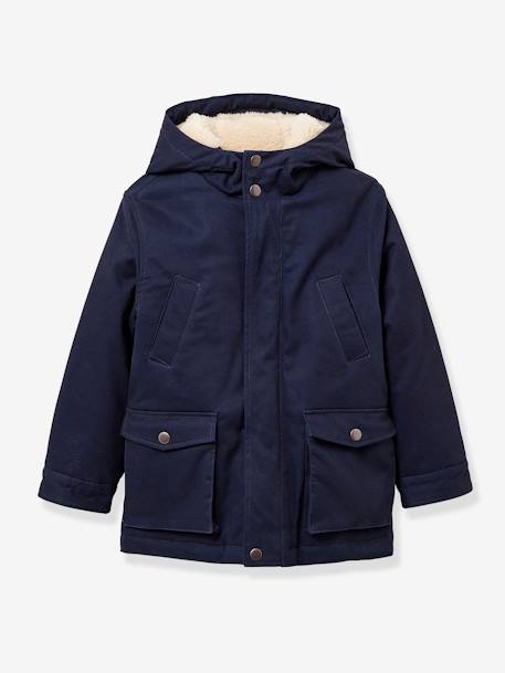 Garçon-Manteau-Parka 3 en 1