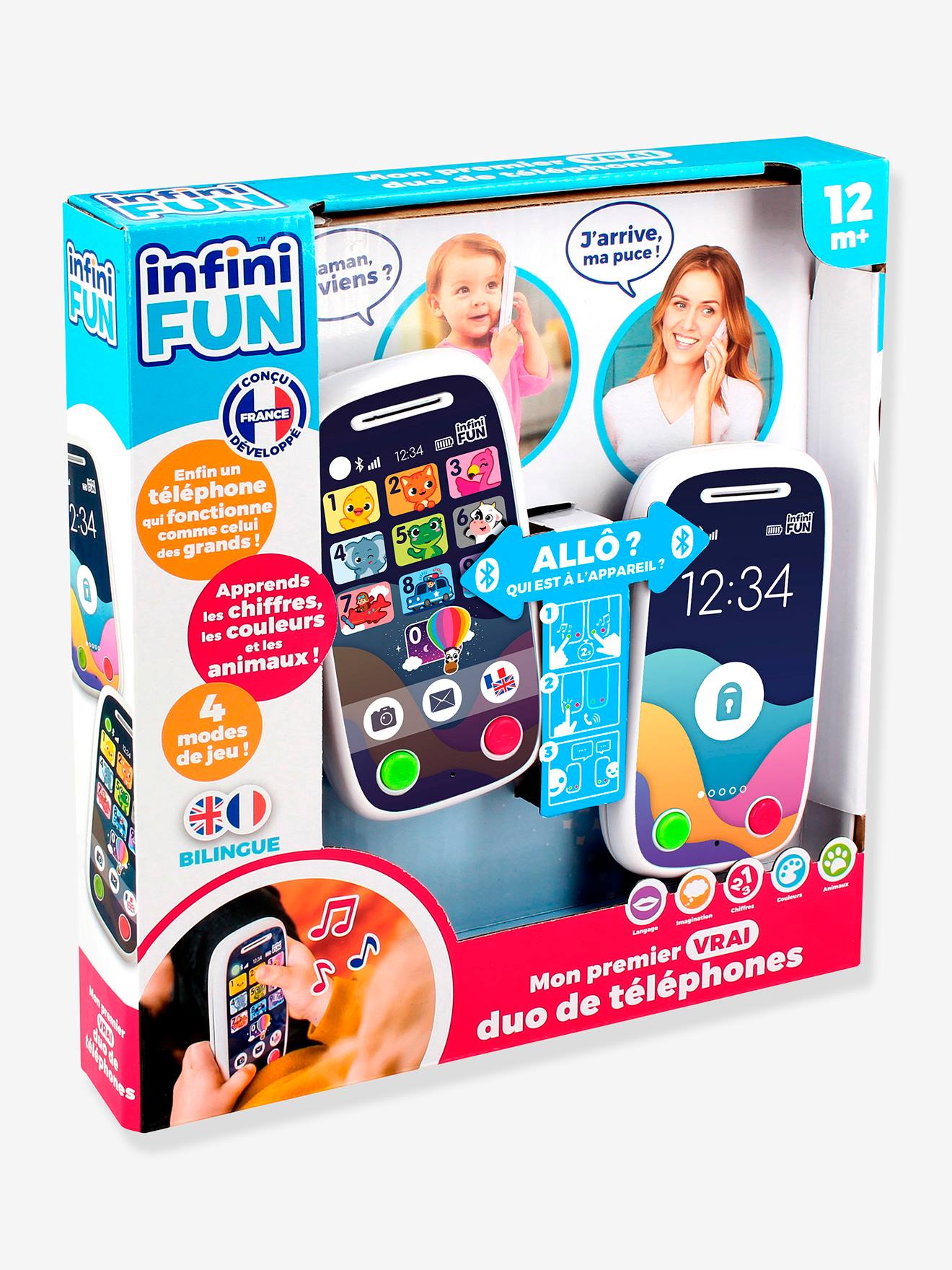 Mon premier vrai duo de téléphones multicolore