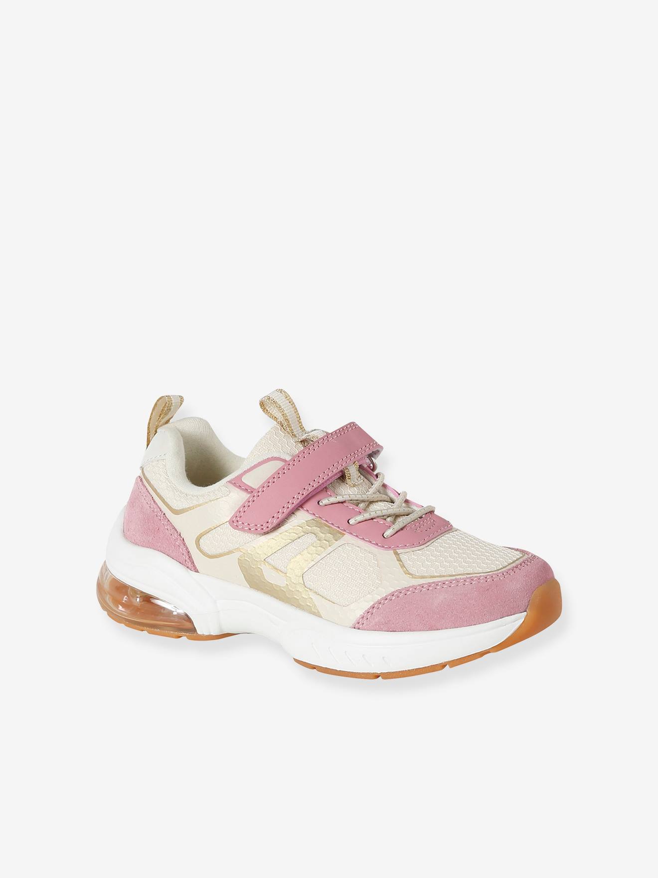 Baskets enfant fille scratchs et lastiques lot rose 19 €
