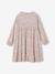 Robe motif all over ouverture boutonnée devant indigo+marine+vanille+vert sauge+vieux rose 8 - vertbaudet enfant 