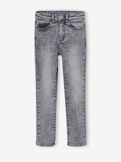 Jean fille slim morphologik tour de hanches fin  - vertbaudet enfant