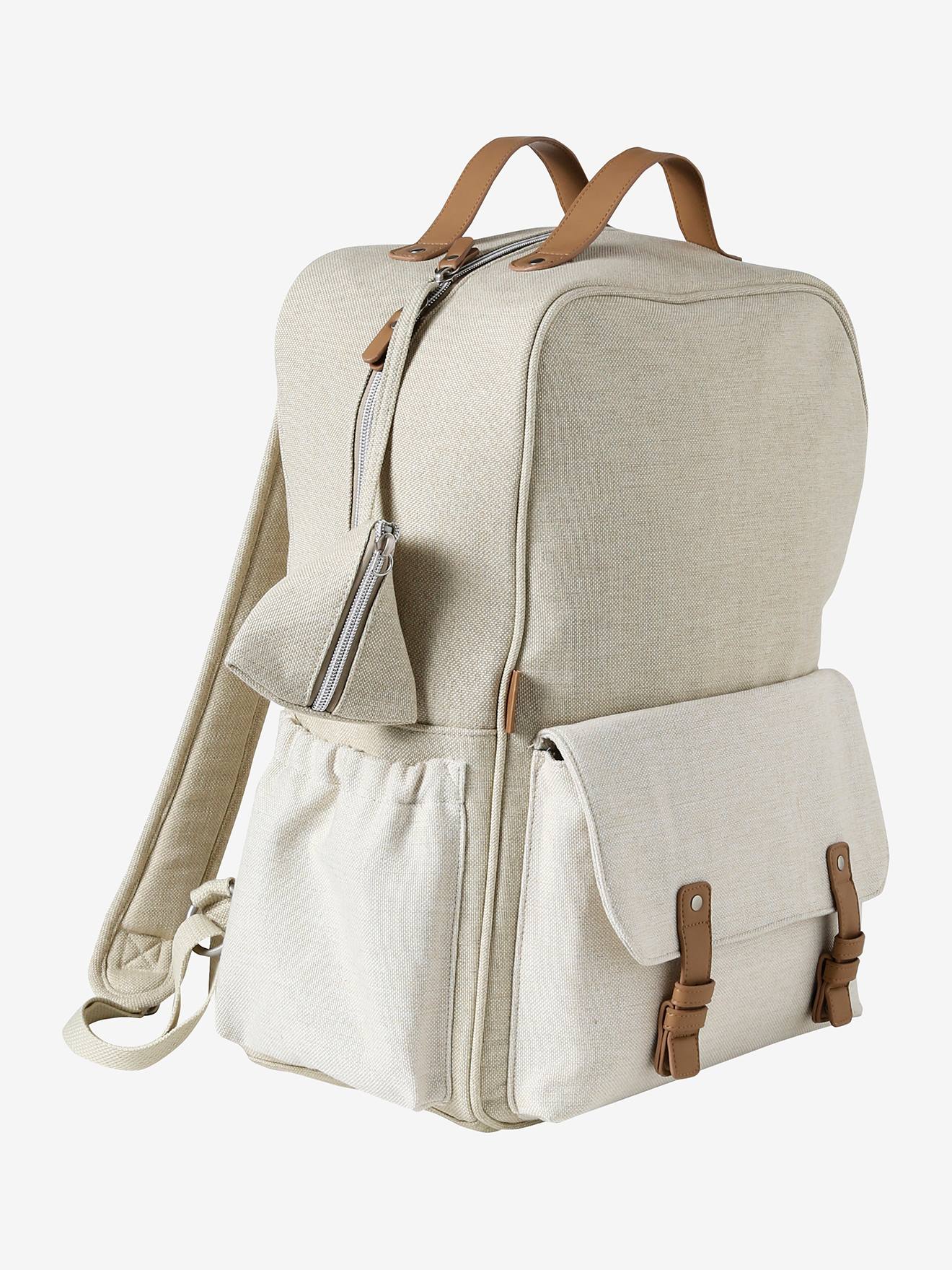 Sac à dos à langer Bergen écru (Vertbaudet) - Image 2