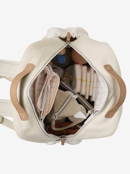 Sac Weekend Bébé Sac à Langer Vertbaudet Milan - Blanc - Weekend