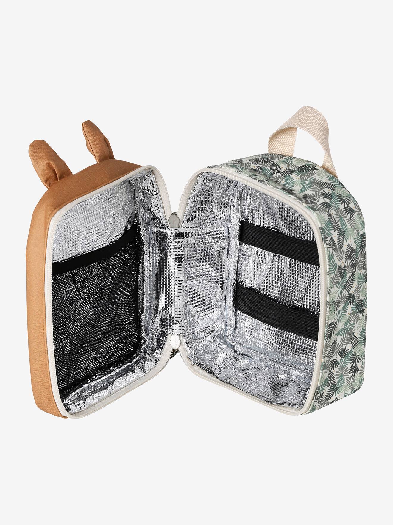 Sac à Langer Pour Poupon Vertbaudet X Envie De Fraise - Imprimé Léopard - Avec Lingettes Et Bavoir - Plan à Langer Intégré