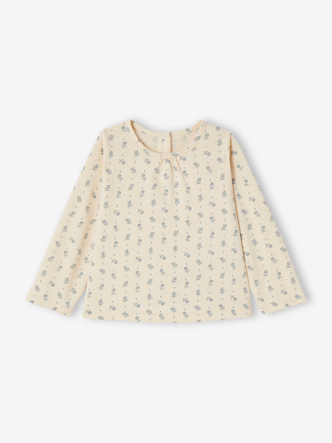 Ensemble Bébé Sweat-shirt + Salopette Velours - VERTBAUDET, 2 Pièces, 100% Coton, Manches Longues - 6
