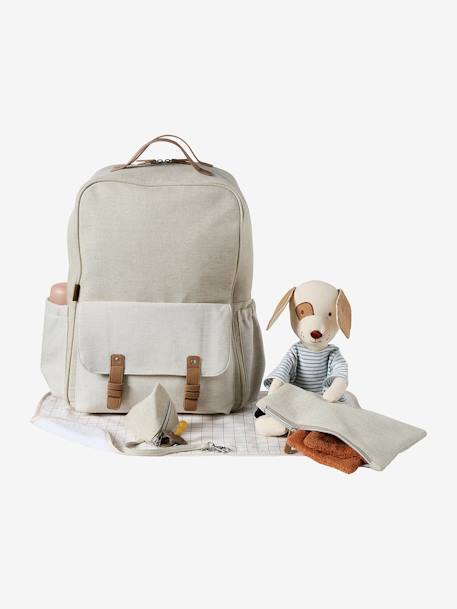 Vertbaudet - Sac à dos à langer Bergen écru