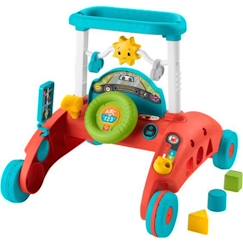 Puériculture-Fisher-Price-Trotteur à 2 côtés Rythme Stable et Régulier HJP43