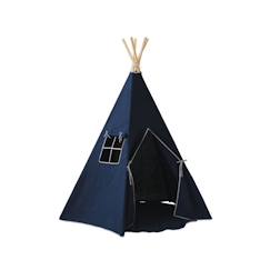 Jouet-Ensemble tipi et tapis enfant Moi Mili "Bleu Marine" - navy blue - TU