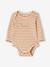 Lot 5 bodies manches longues bébé ouverture US en coton bio bleu 3 - vertbaudet enfant 