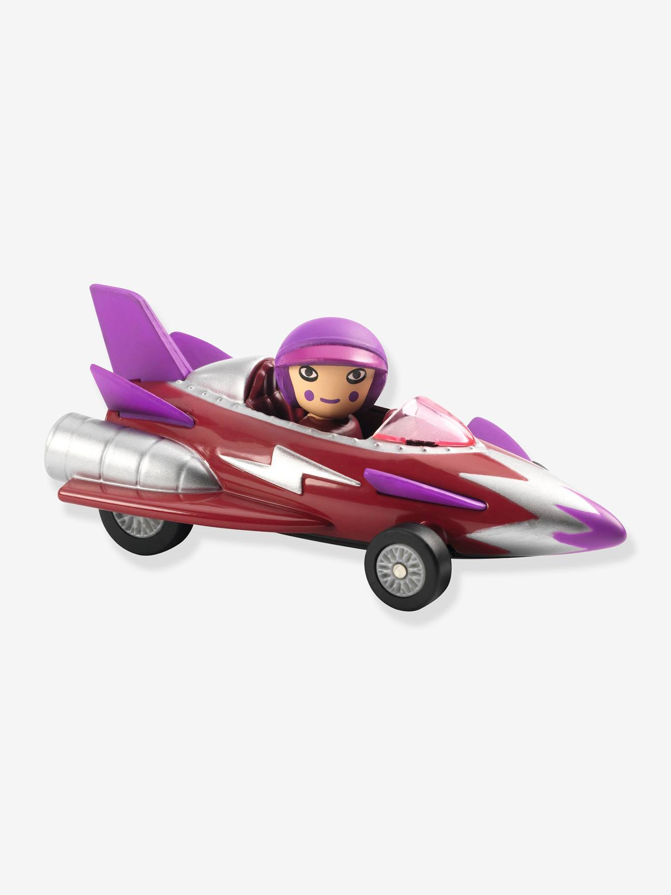 Voiture crazy motors DJECO miss burgundy
