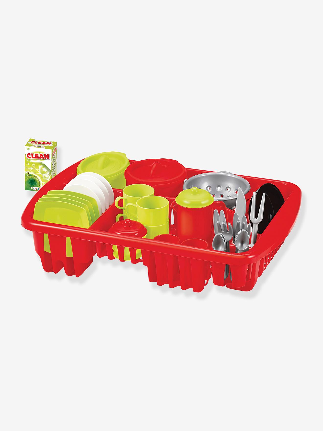 Grand égouttoir garni ECOIFFIER multicolore