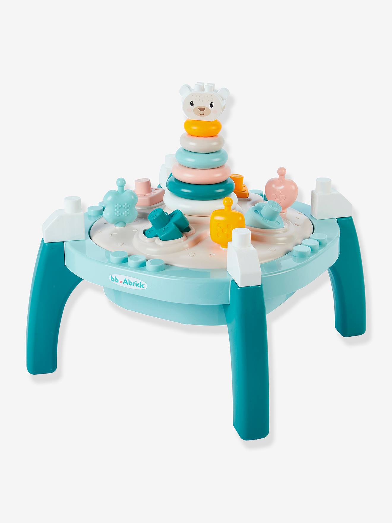 BB Abrick Ma premiere table d'activités multicolore