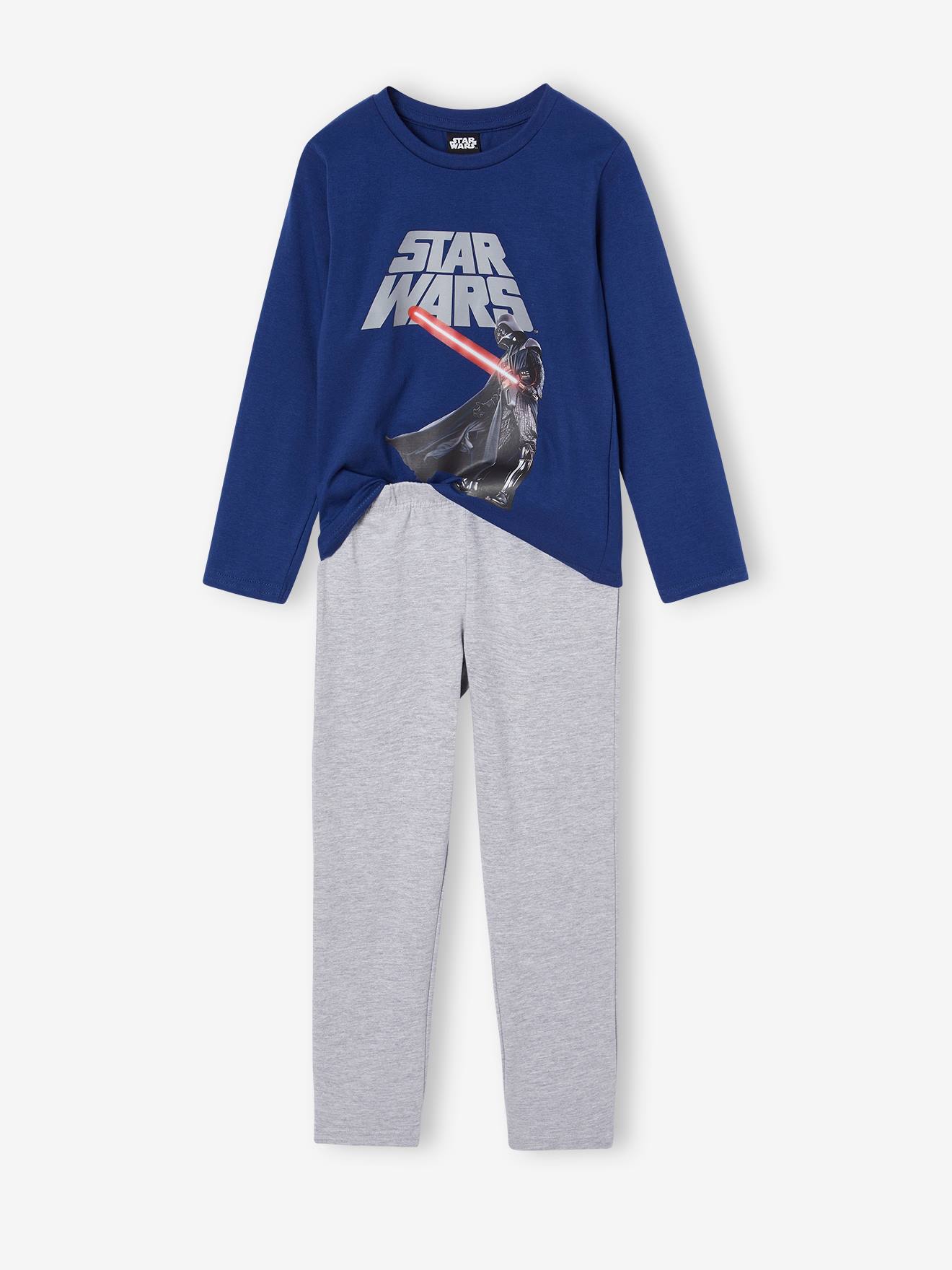 Pyjama Star Wars en jersey bleu nuit