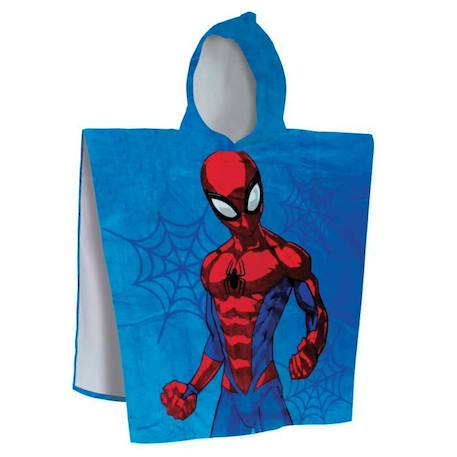 Fille-DISNEY Cape de bain enfant SPIDERMAN HERO 100% coton