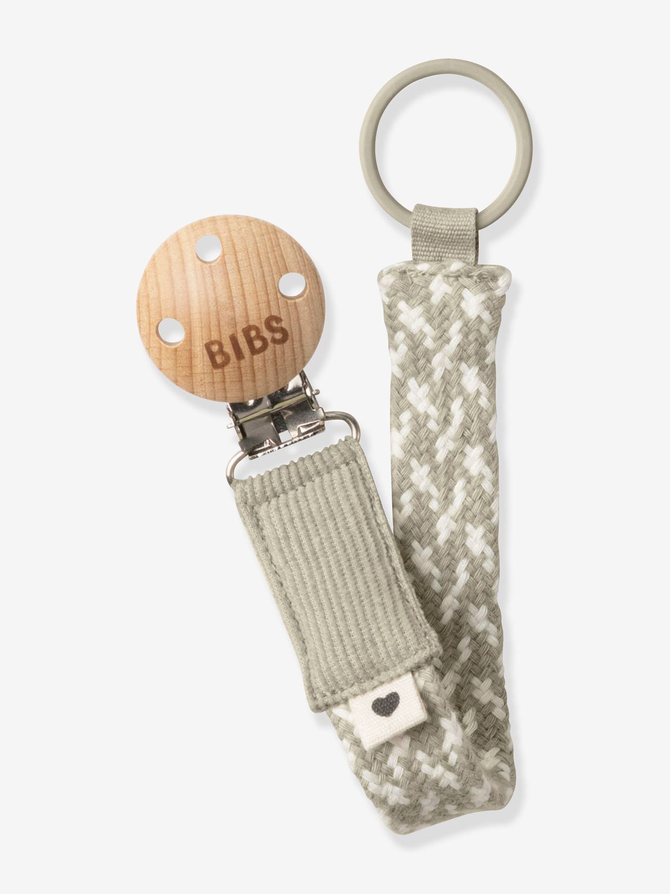 Attache-tétine BIBS vert sauge