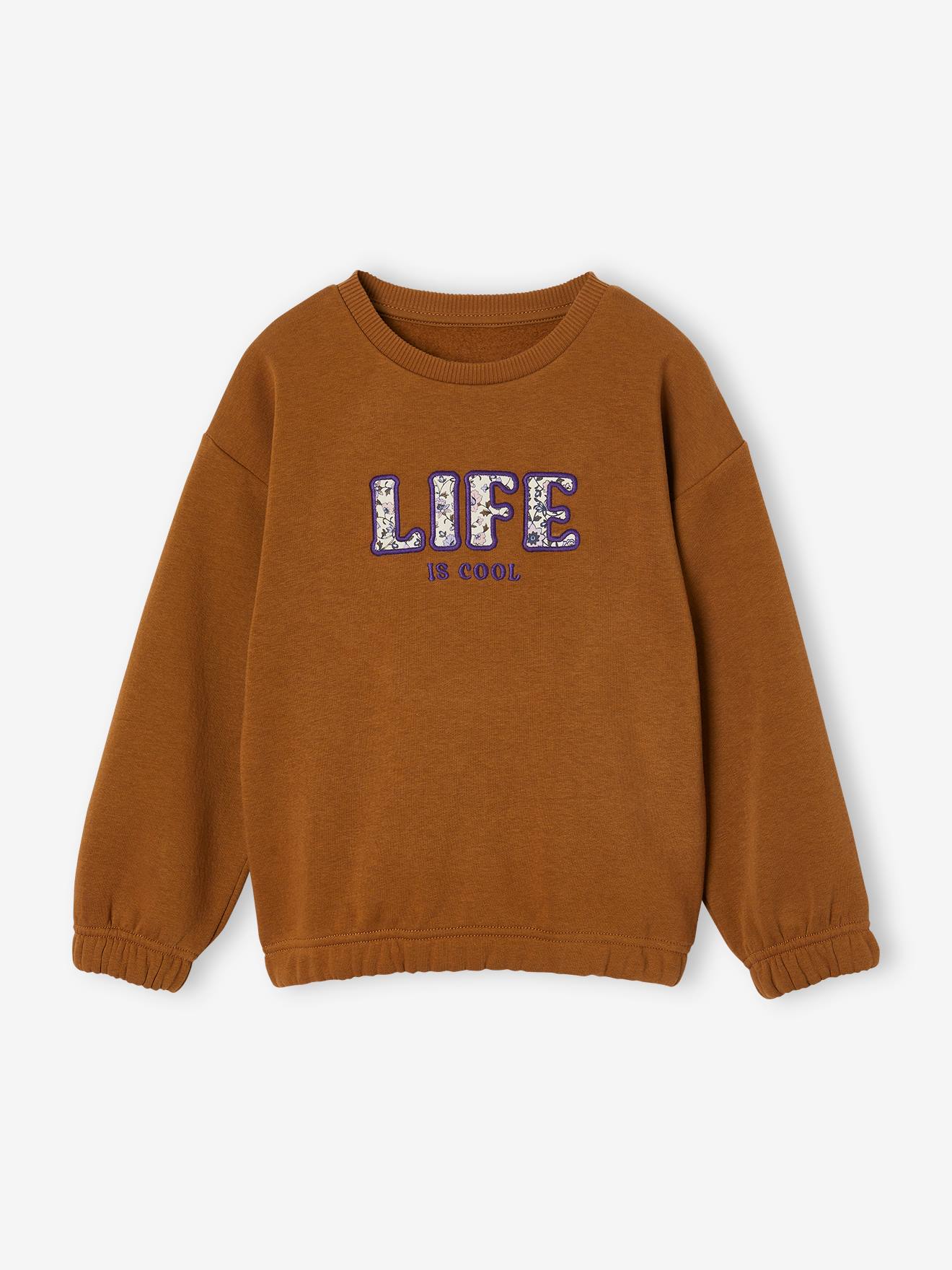 Sweat  Life is cool fille bronze