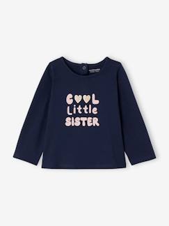 -T-shirt "cool little sister" bébé