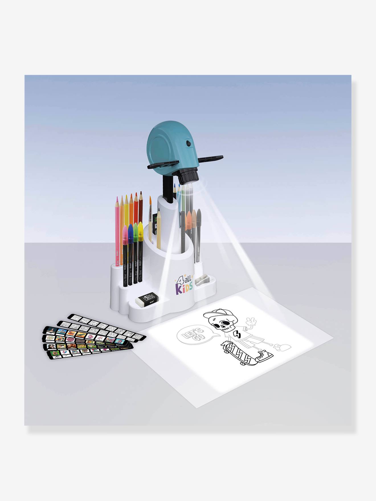 Projecteur Dessin Débutants Projecteur D'art Réglable Pour Dessin Et Traçage - Projection Murale Ou Toile, Taille Ajustable Accessoire Décoration Gâteau