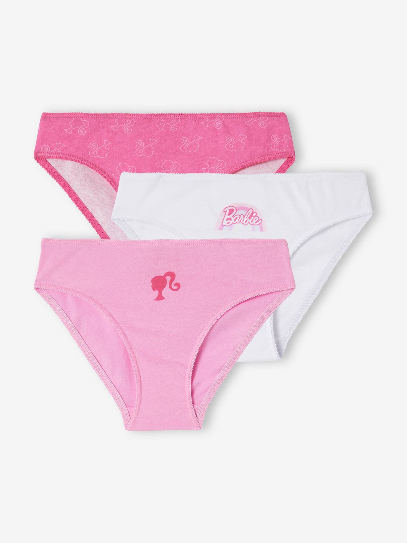 Lot de 3 culottes Barbie® fille lot rose