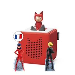 Jouet-tonies® - Coffret Toniebox Miraculous - Rouge - Boite à histoire