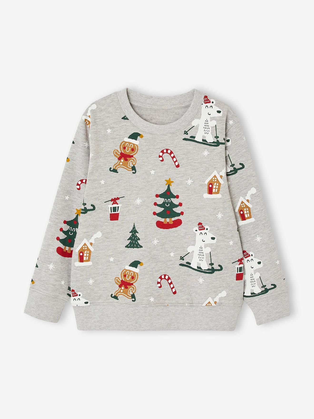 Sweat garon nol motifs ludiques gris chin 15 €