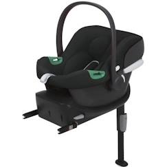 Puériculture-Siège auto CYBEX Aton B2 i-Size + Base One - Groupe 0+ - Isofix - Volcano Black