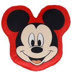 Linge de maison et décoration-DISNEY - Coussin 3D Mickey Mouse Disney Enfant - Décoration Chambre - Accessoire Lit