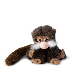 Jouet-Peluche Tamarin - WWF - 18 cm - Blanc - Intérieur - Plush